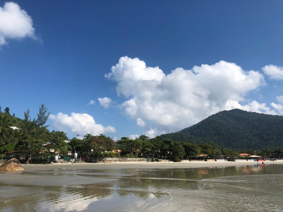 Apartamento Ubatuba Vista Para O Mar E Pe Na Areia - Praia Das Toninhas Εξωτερικό φωτογραφία